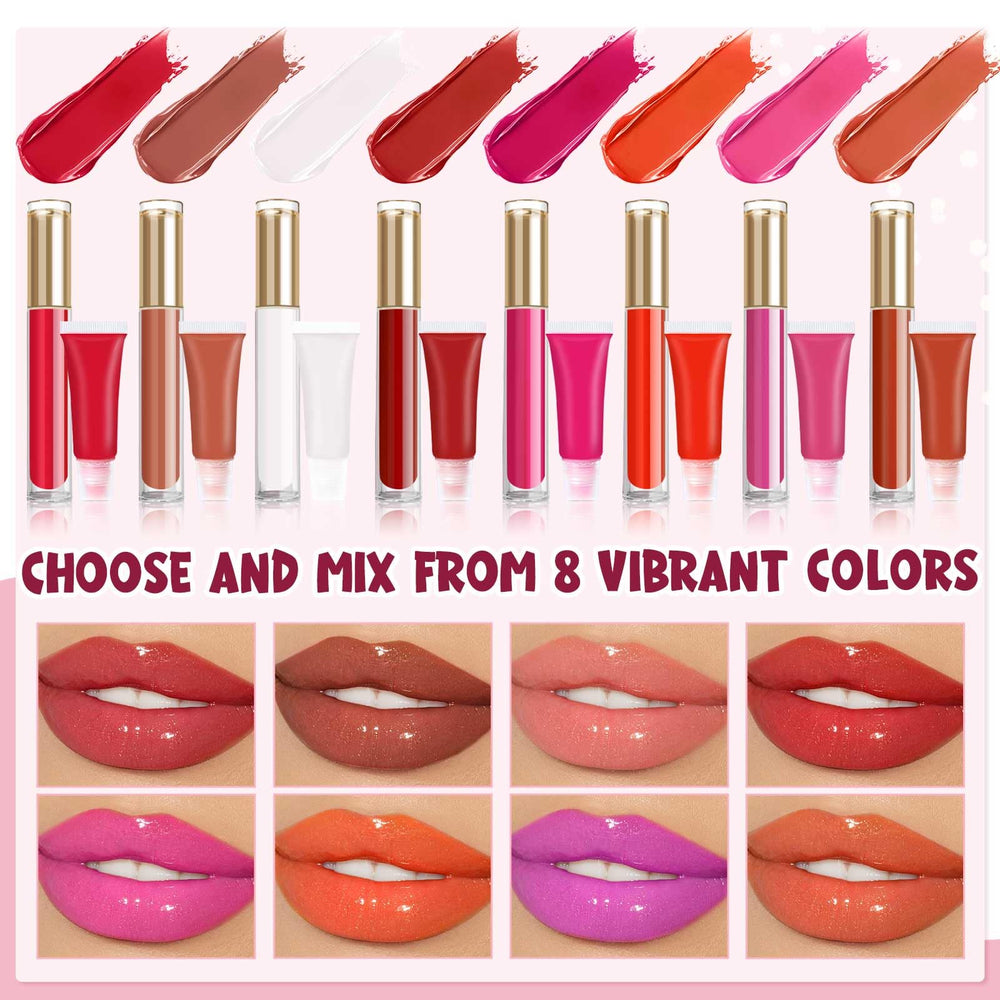 JCOOS gloss bases clear 100g for smooth, glossy application and mixing ease.
