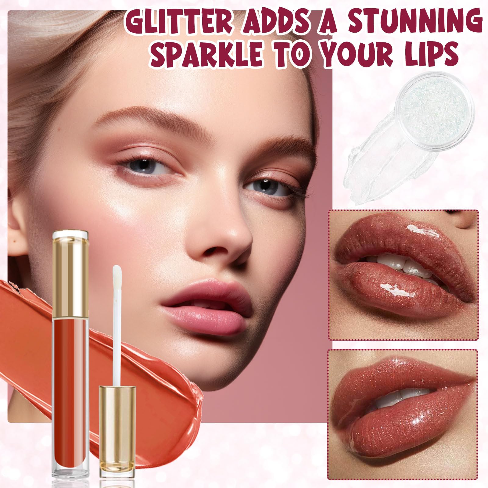 JCOOS stirring sticks and syringes for clean, mess-free lip gloss making.