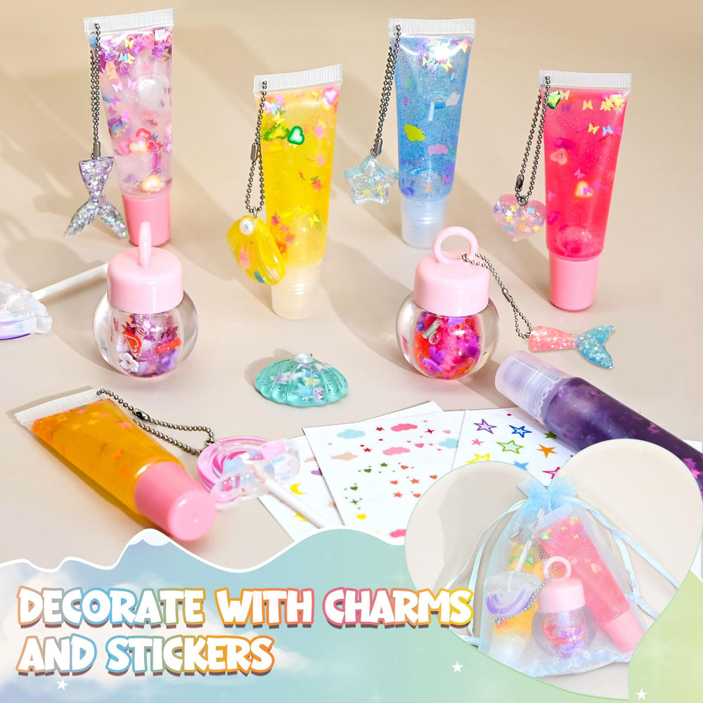Jcoos flavor oil and glitter provide fragrant, sparkling finishing touches