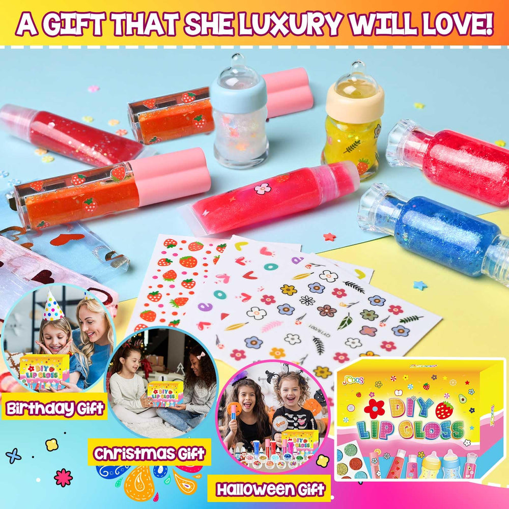 Jcoos mixing tools help kids safely create a variety of shades.