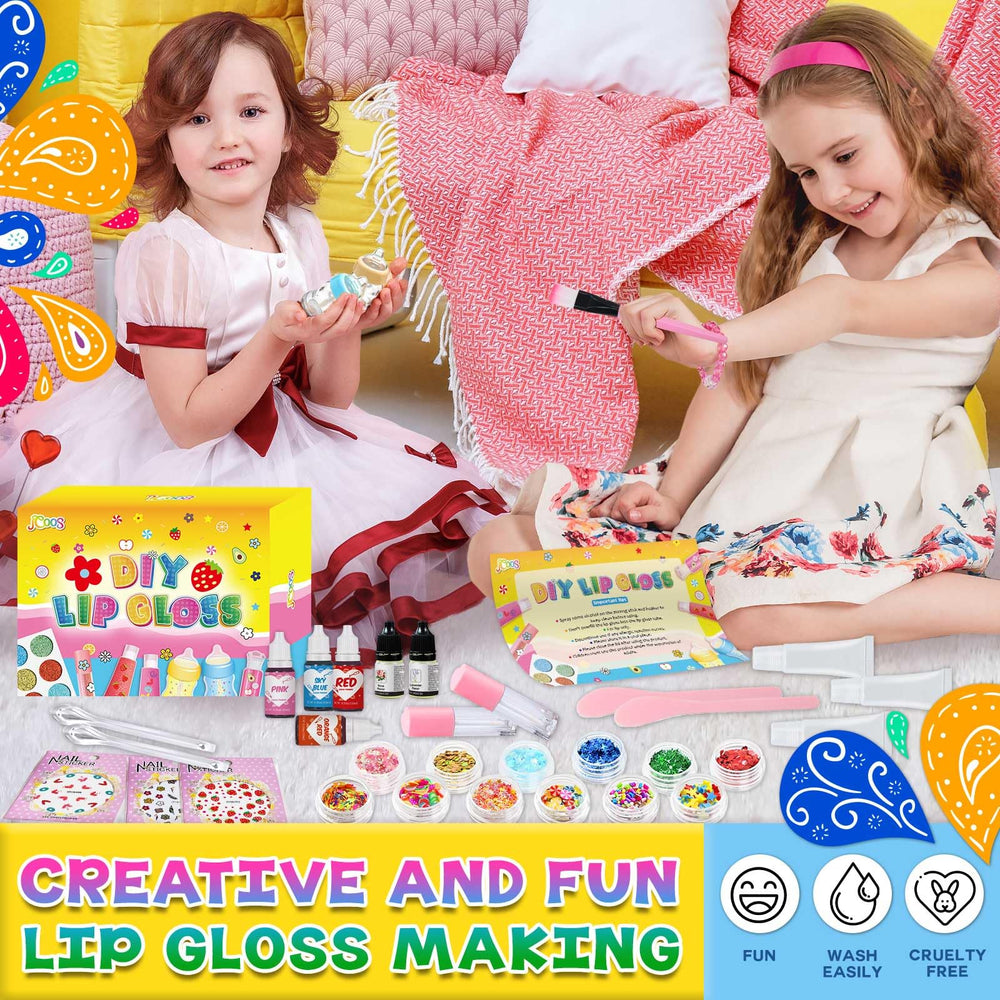 Jcoos lip gloss pigment colors provide bold options for personalized shades.