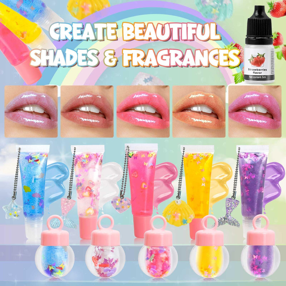 Jcoos pigments colors showcase vibrant options for personalized gloss shades