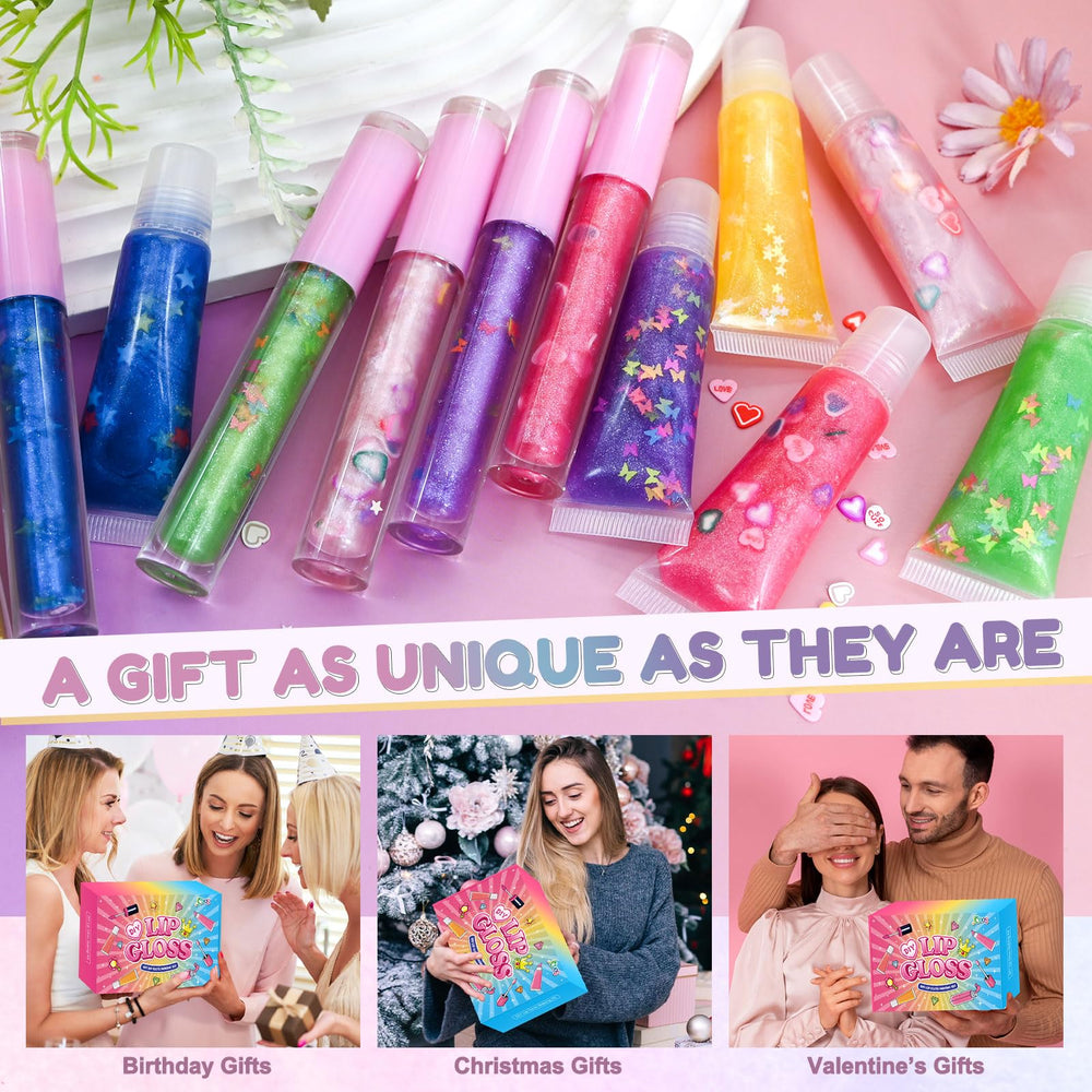 JCOOS Mixing and stirring tools streamline DIY lip products.