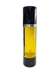 Je Veux Argan Oil bottle delivers deep hydration for hair and scalp daily care