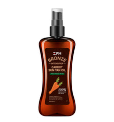 jeallis Carrot Sun Tanning Oil bottle highlights natural hydration for a healthy glow.