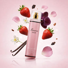 Jean Marc Paris Femme Noir packaging with sleek design for gifting or personal luxury