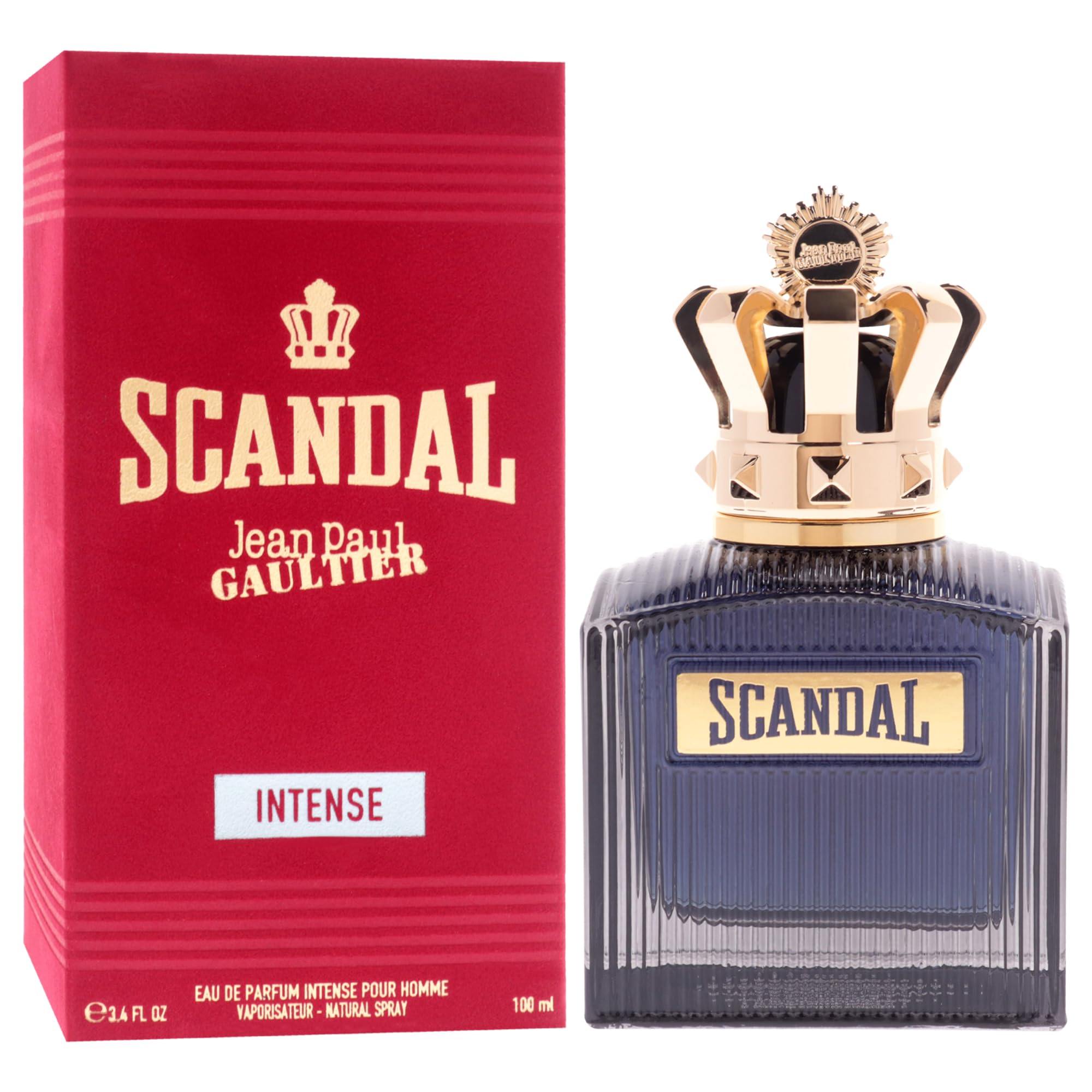 Jean Paul Gaultier Scandal Intense label emphasizes masculine elegance for confident nights