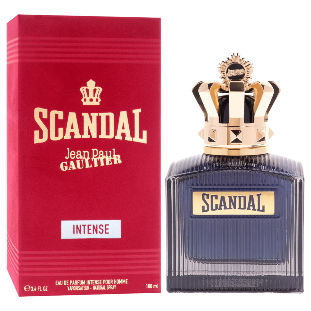 Jean Paul Gaultier Scandal Intense label emphasizes masculine elegance for confident nights