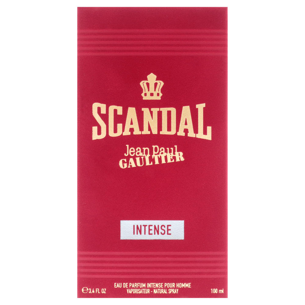 Jean Paul Gaultier Scandal Intense woody-tones image conveys masculine confidence for evenings