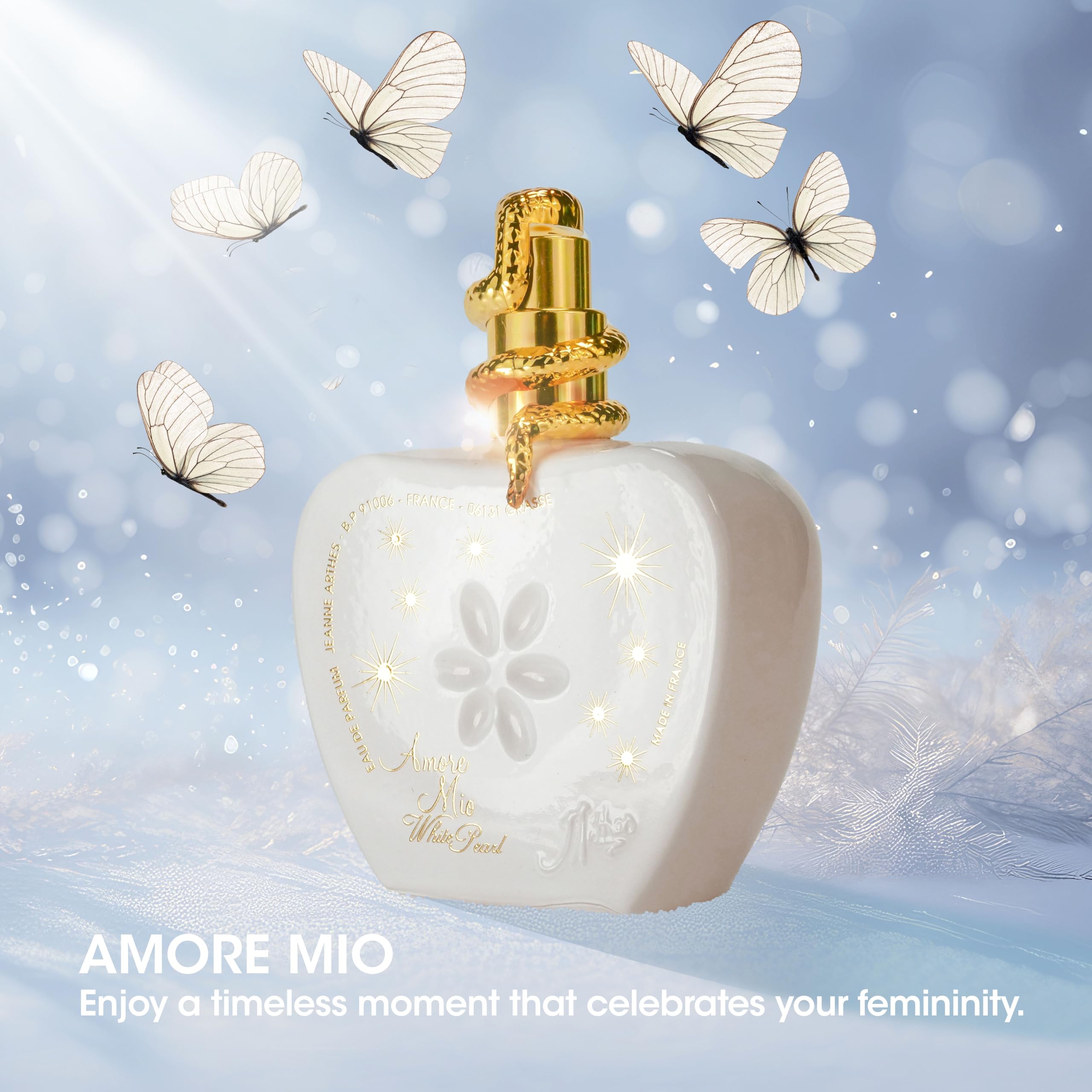 Jeanne Arthes Amore Mio gift box presents a thoughtful fragrance gift option.