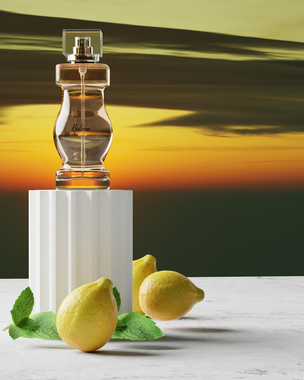 Packaging of Balcon Mediterraneen ready for gifting or display
