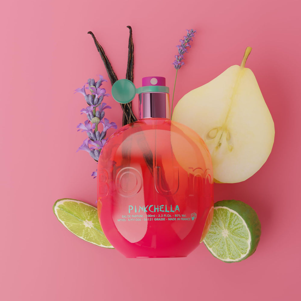 Jeanne Arthes Boum Pinkchella packaging box, gift-ready French fragrance