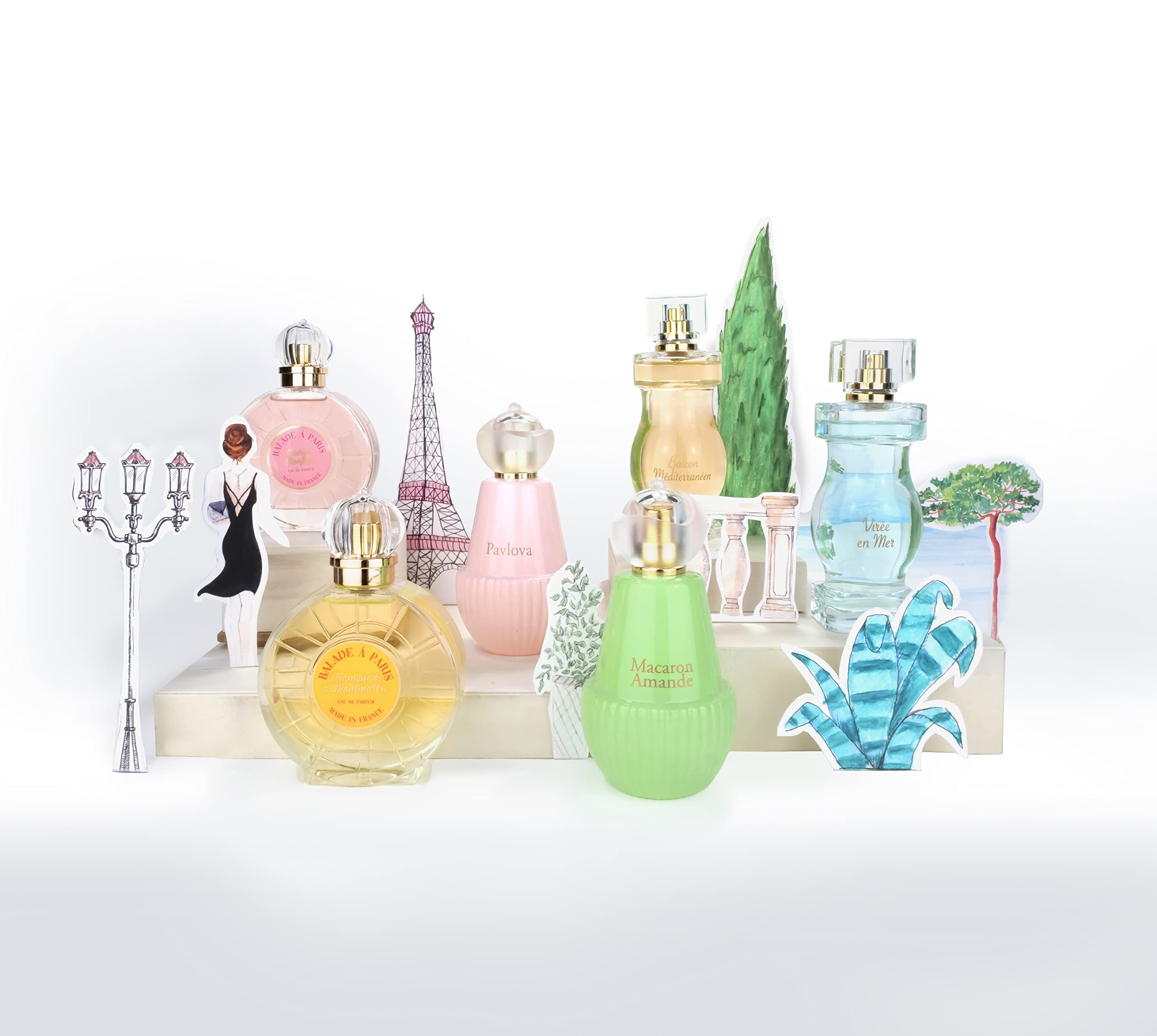 Jeanne Arthes Tea Time Paris bottle closeup emphasizes luxury design