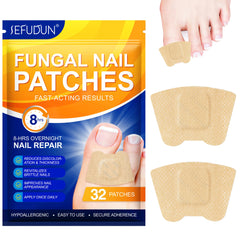 Jebiue 32-nail-repair-patches-pack for targeted repair and overnight renewal