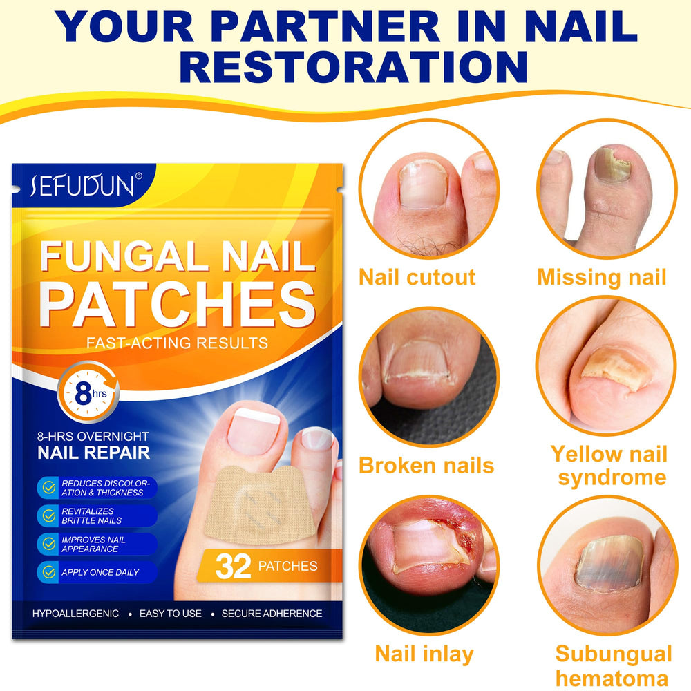 Jebiue patches alleviate discoloration and brittleness for healthier nails
