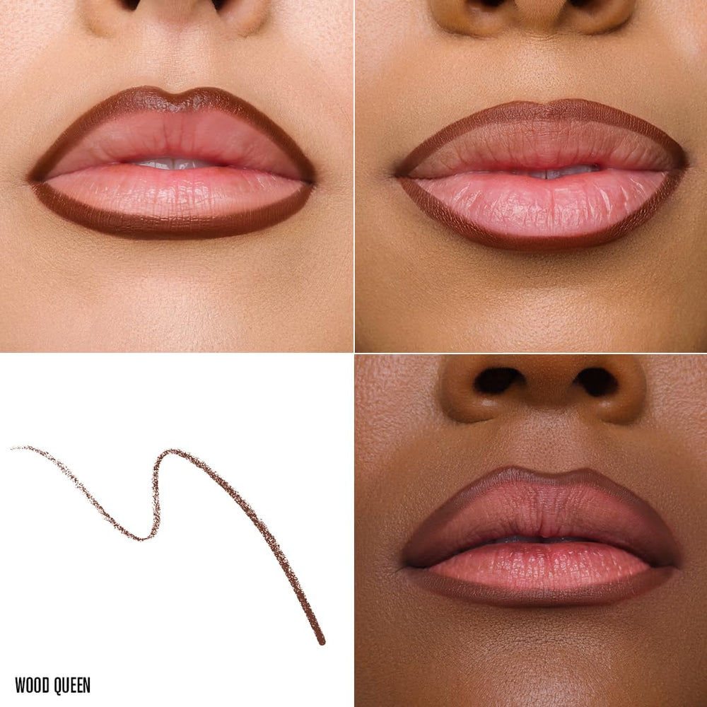 Jeffree Star Velour Lip Liner Blood Lust defines lips with deep, striking color.