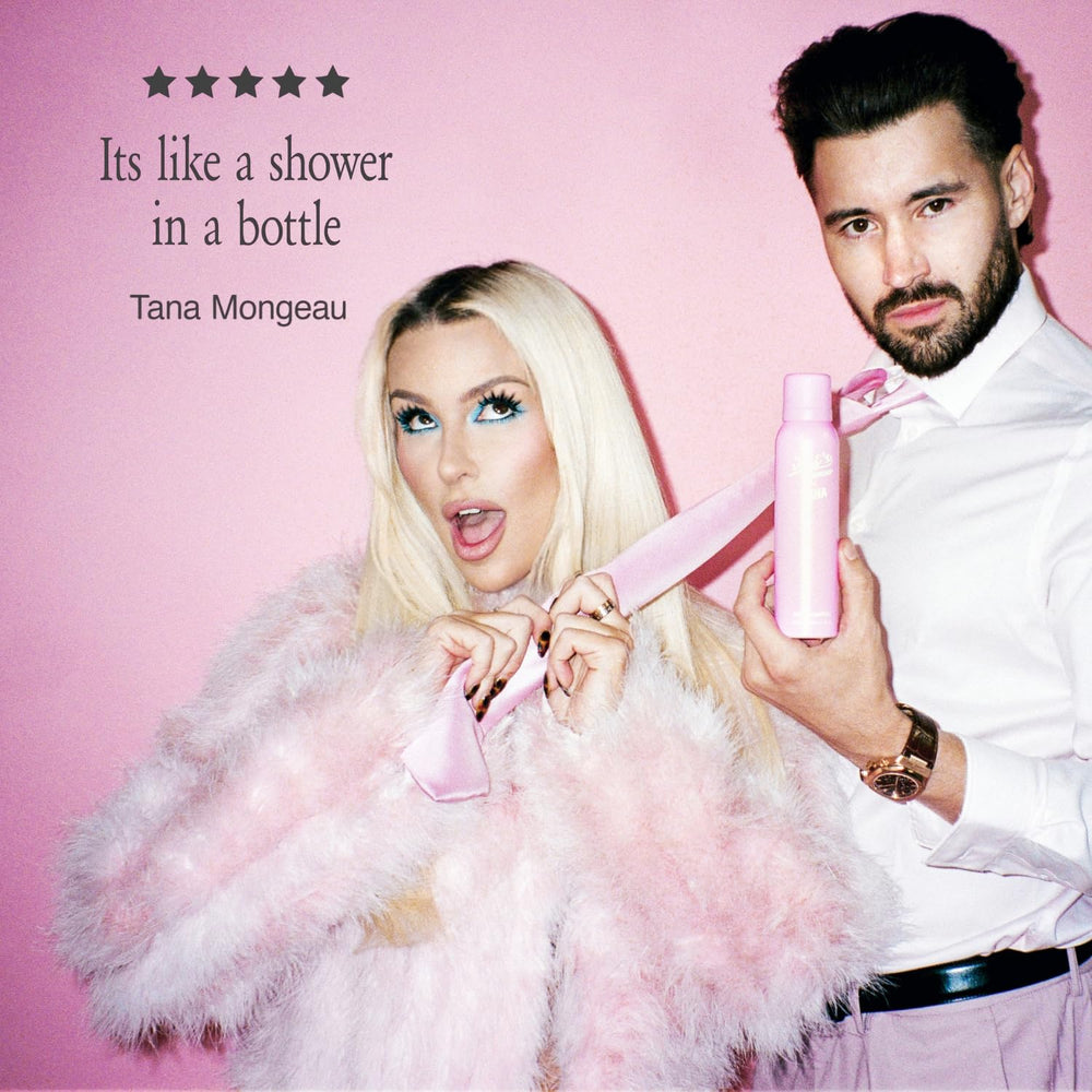 Rafraîchissement rapide et parfum rose léger pour toutes occasions.