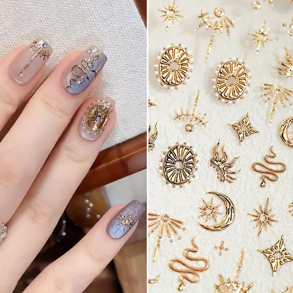 Jeillmone nail art decals suitable for home DIY and salon use