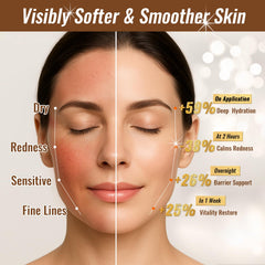 Jeirrzi hands and body balm shows daily moisture for dry skin.