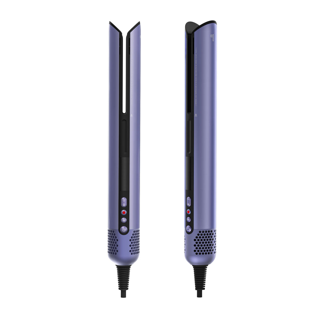 Jellyfish air gap dryer front view for easy one handed styling