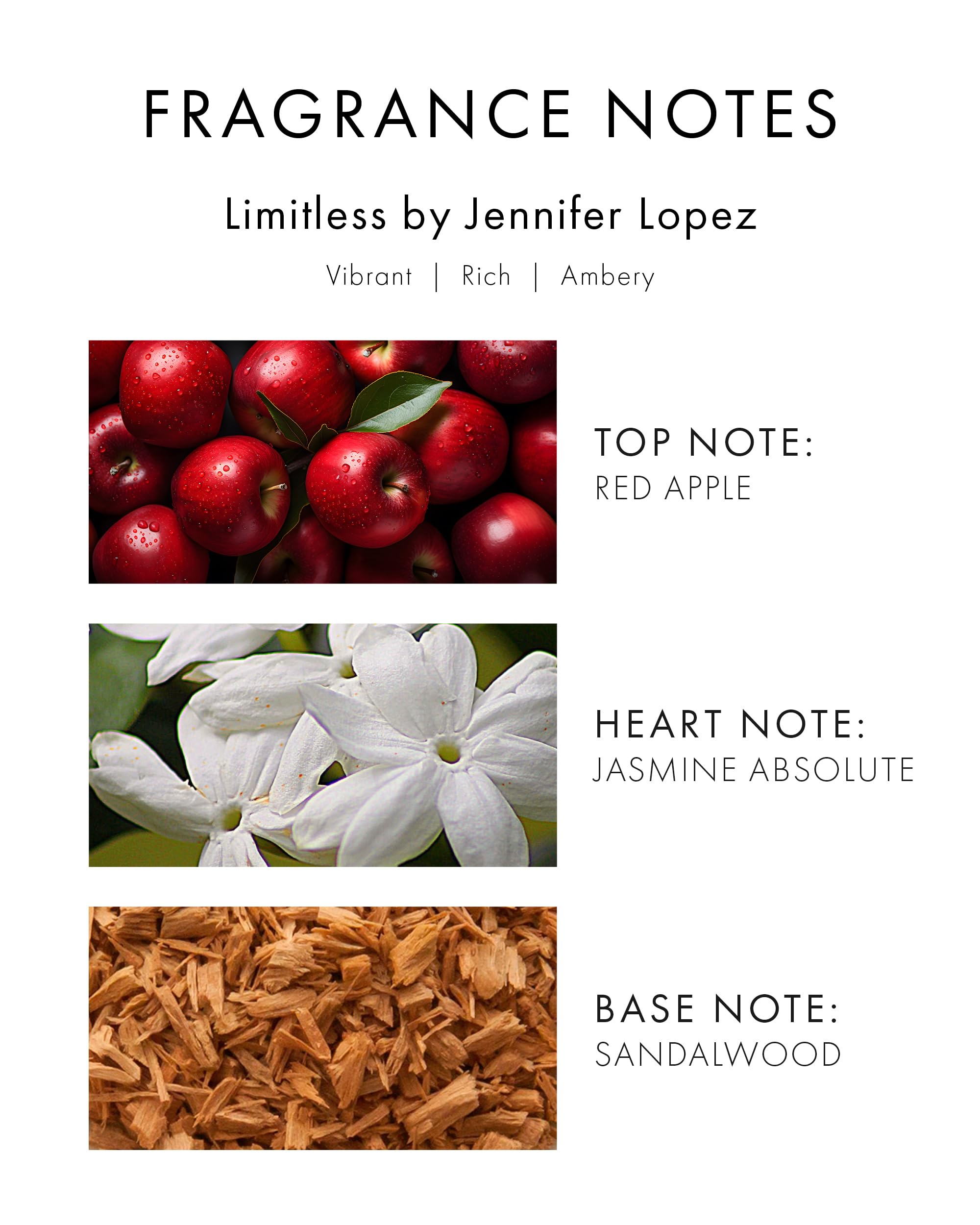 Gift-ready Jennifer Lopez Limitless perfume packaging and box