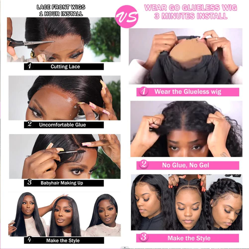 Jenniferita transparent closure wig showing seamless scalp blend.