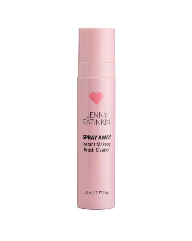 Jenny Patinkin travel-size brush cleaner is ideal for quick refreshes
