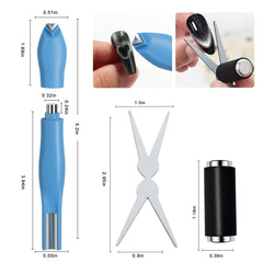 Jerclity cylindrical magnet for precise cat-eye effects on nails