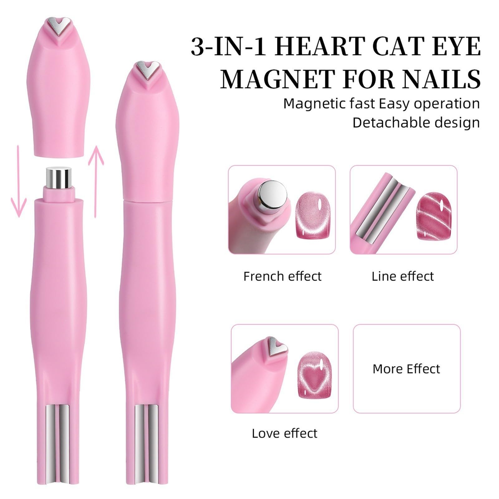 JERCLITY lightweight compact design ideal for portable DIY nail art.