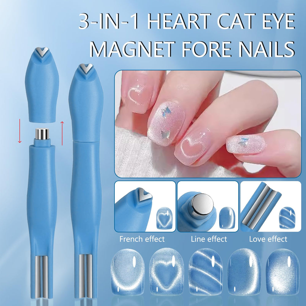 Jerclity scissor-shaped tip tool enabling clean French cat-eye lines