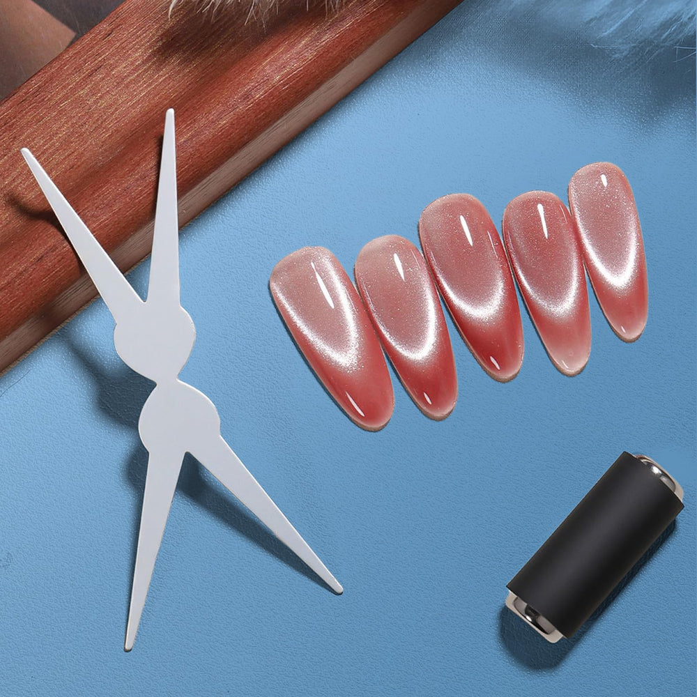 Jerclity compact travel-friendly magnetic nail kit