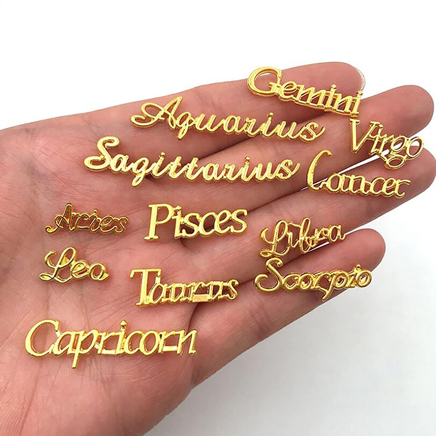 JERCLITY zodiac charms as a gift option for nail art lovers