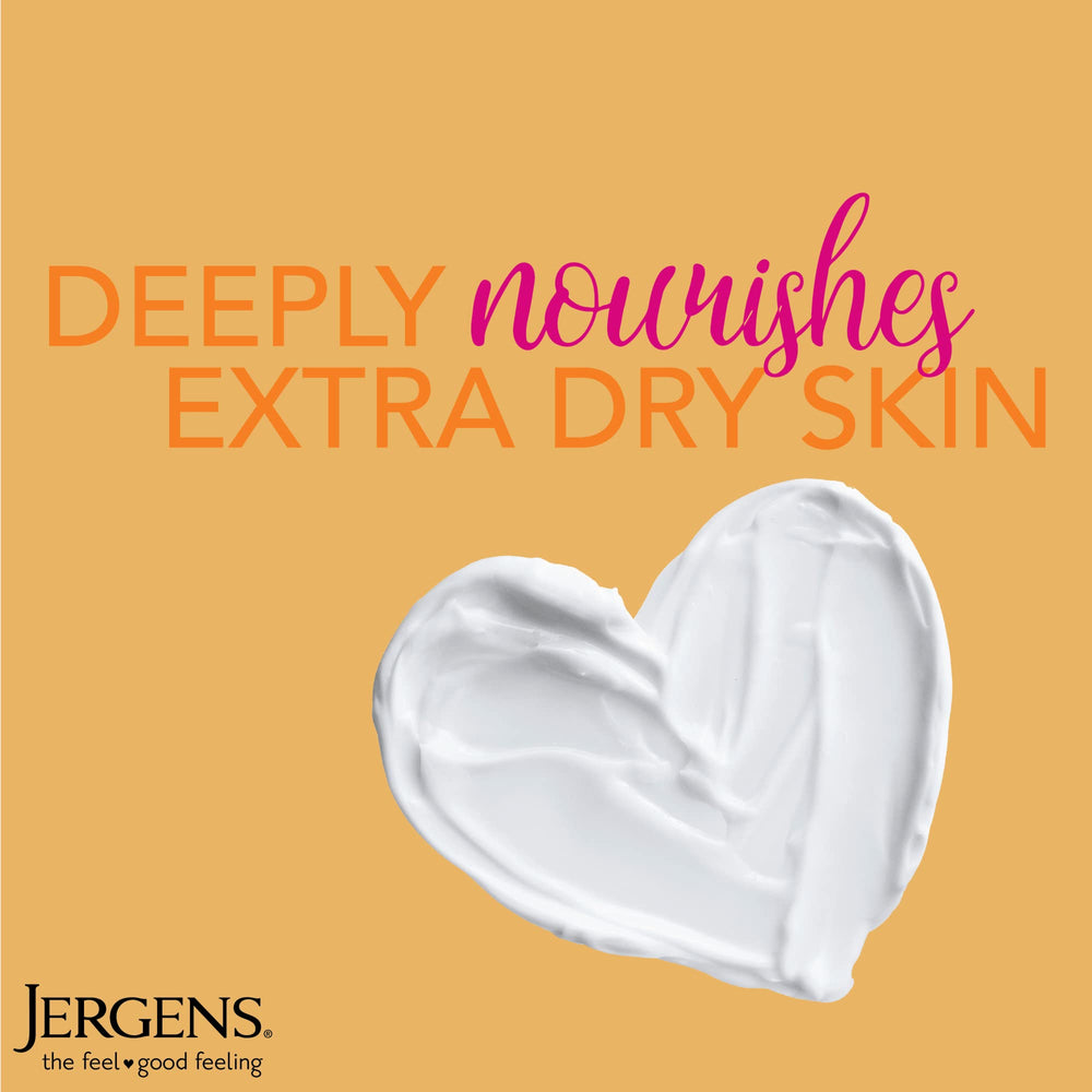 Jergens Ultra Healing Moisturizer on elbow illustrates targeted care for dry patches