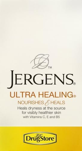 Jergens Ultra Healing travel-pack box ready for travel.