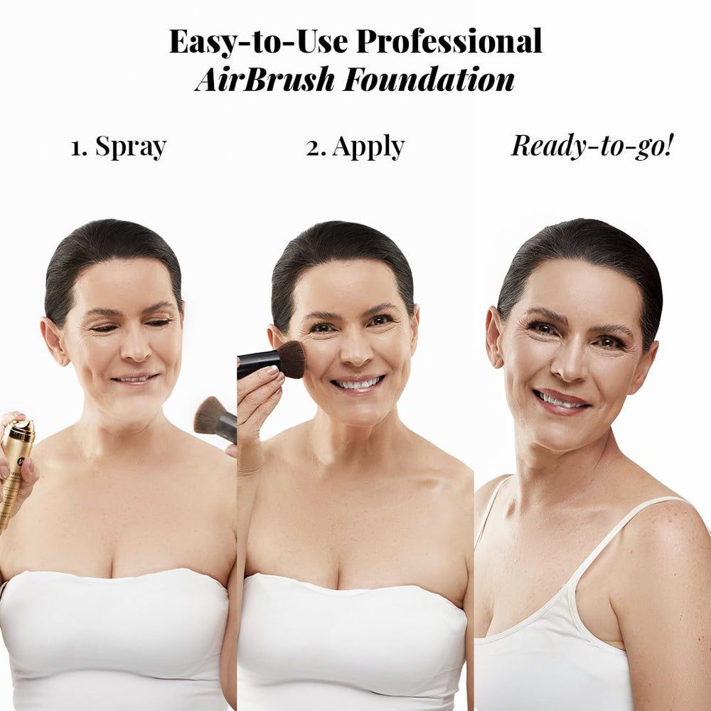 Jerome Alexander foundation swatch shows buildable coverage with a weightless feel.