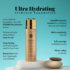 Jerome Alexander Airbrush Foundation performs sweat-proof and humidity-resistant, keeping radiance intact.