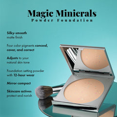 Jerome Alexander Magic Minerals color-correcting powder for evening skin tone
