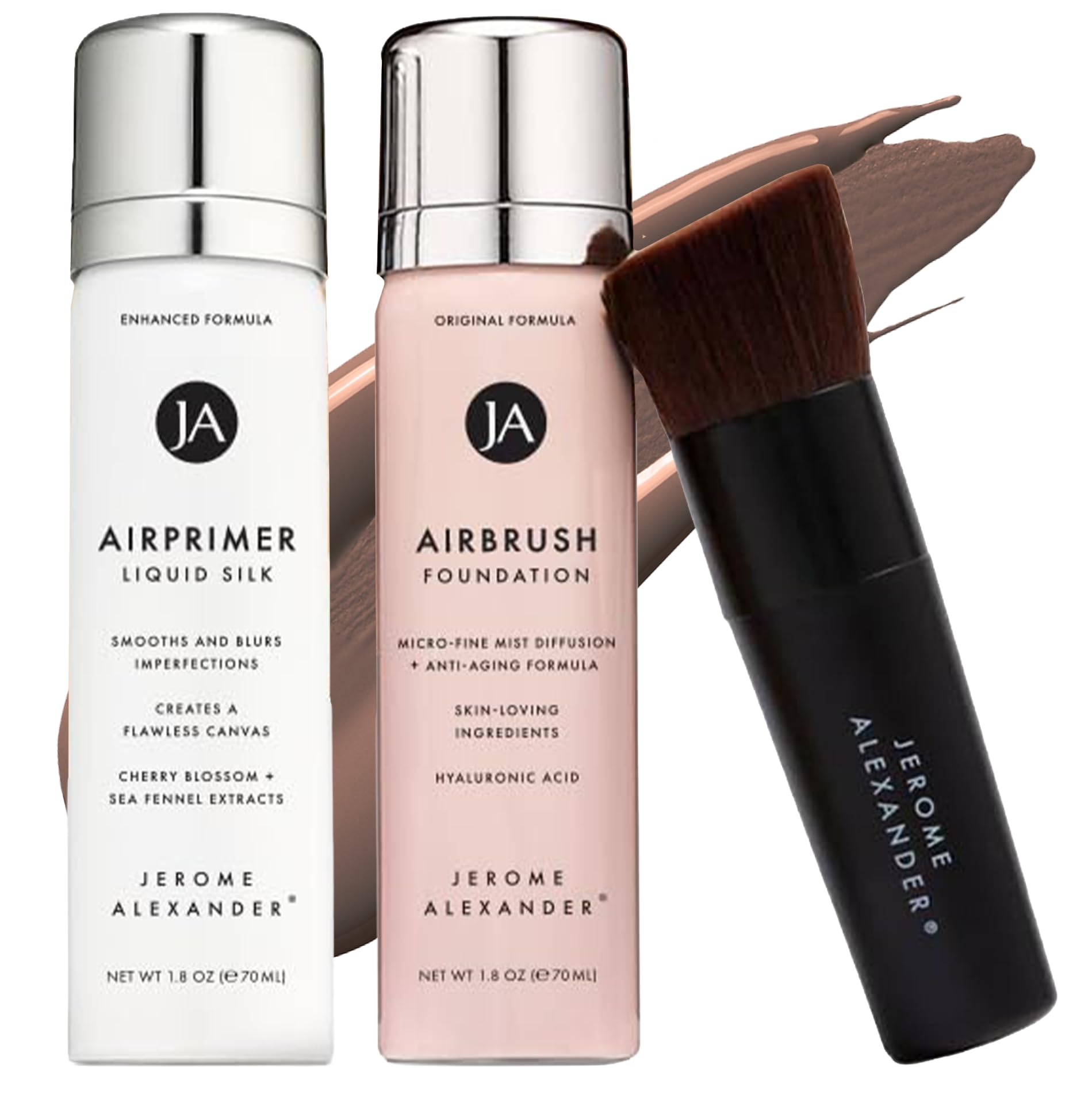 Jerome Alexander MagicMinerals AirBrush Foundation Spray for lightweight, buildable coverage