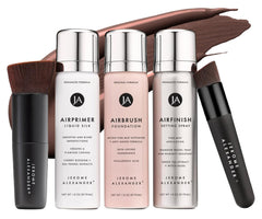 Jerome Alexander MagicMinerals AirBrush Foundation Spray delivers even coverage for a natural finish.