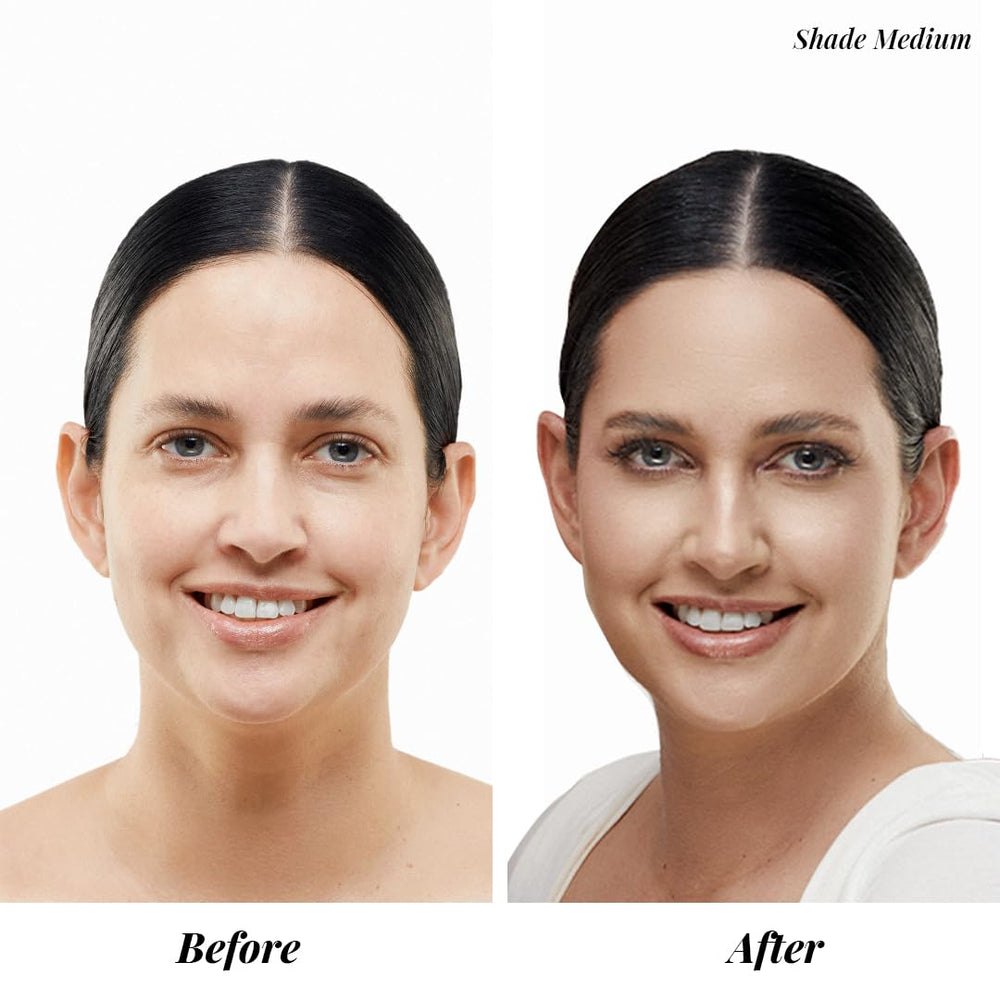 Jerome Alexander My Color microbead technology blends shade for natural matte finish