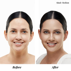 Jerome Alexander My Color microbead technology blends shade for natural matte finish