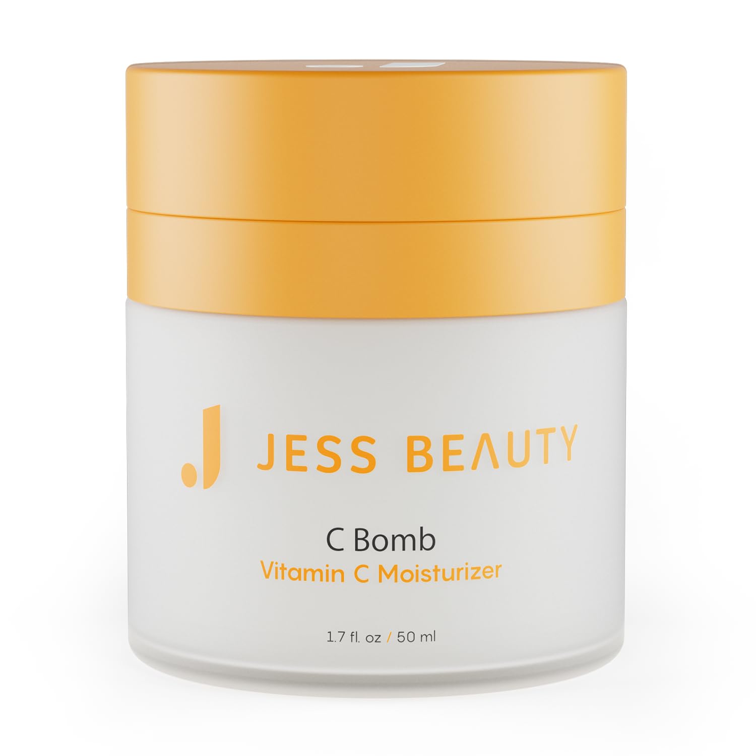 JESS BEAUTY C Bomb moisturizer bottle hydrates skin for daily glow