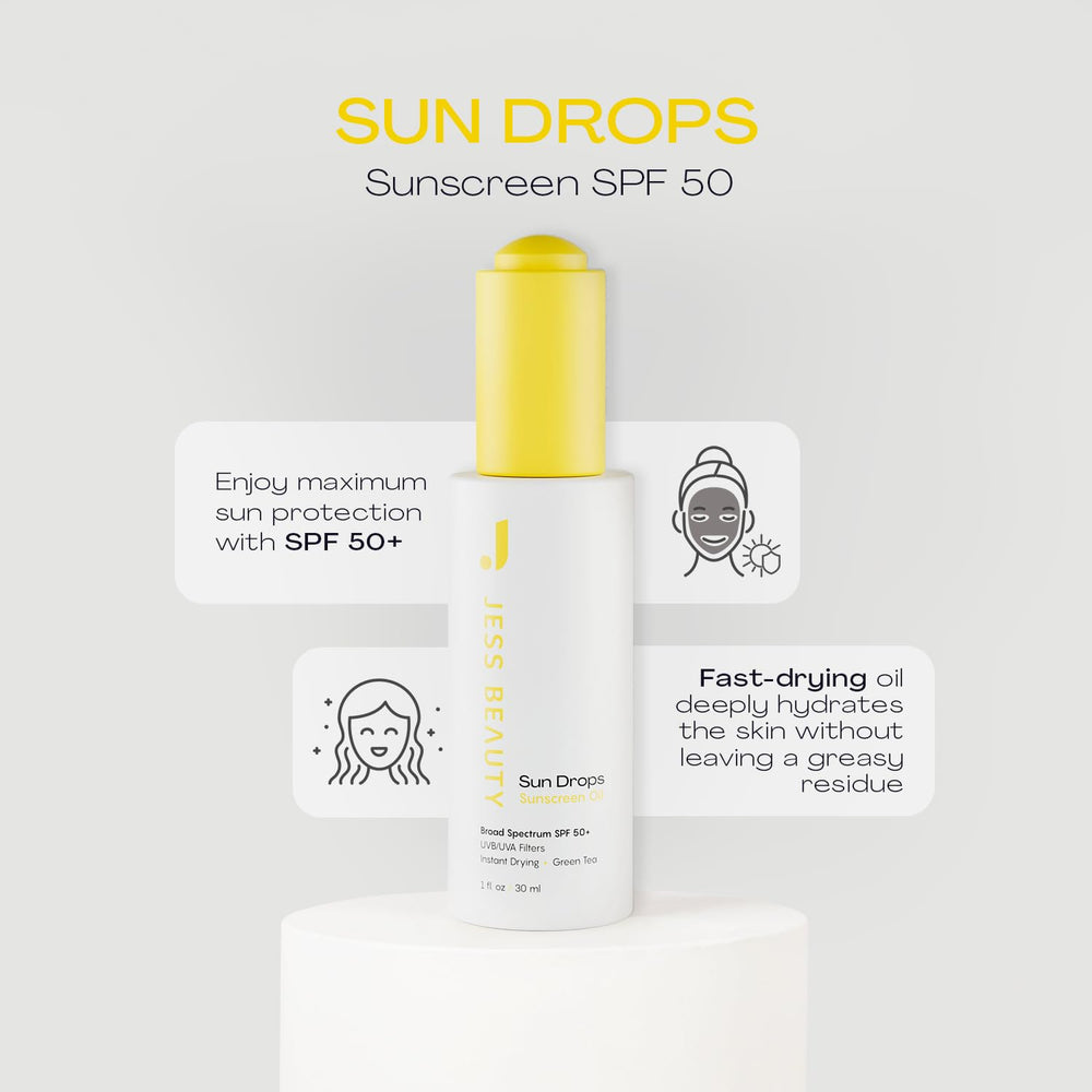JESS BEAUTY Lightweight quick-dry oil glides on without a greasy feel, nourishing the skin.