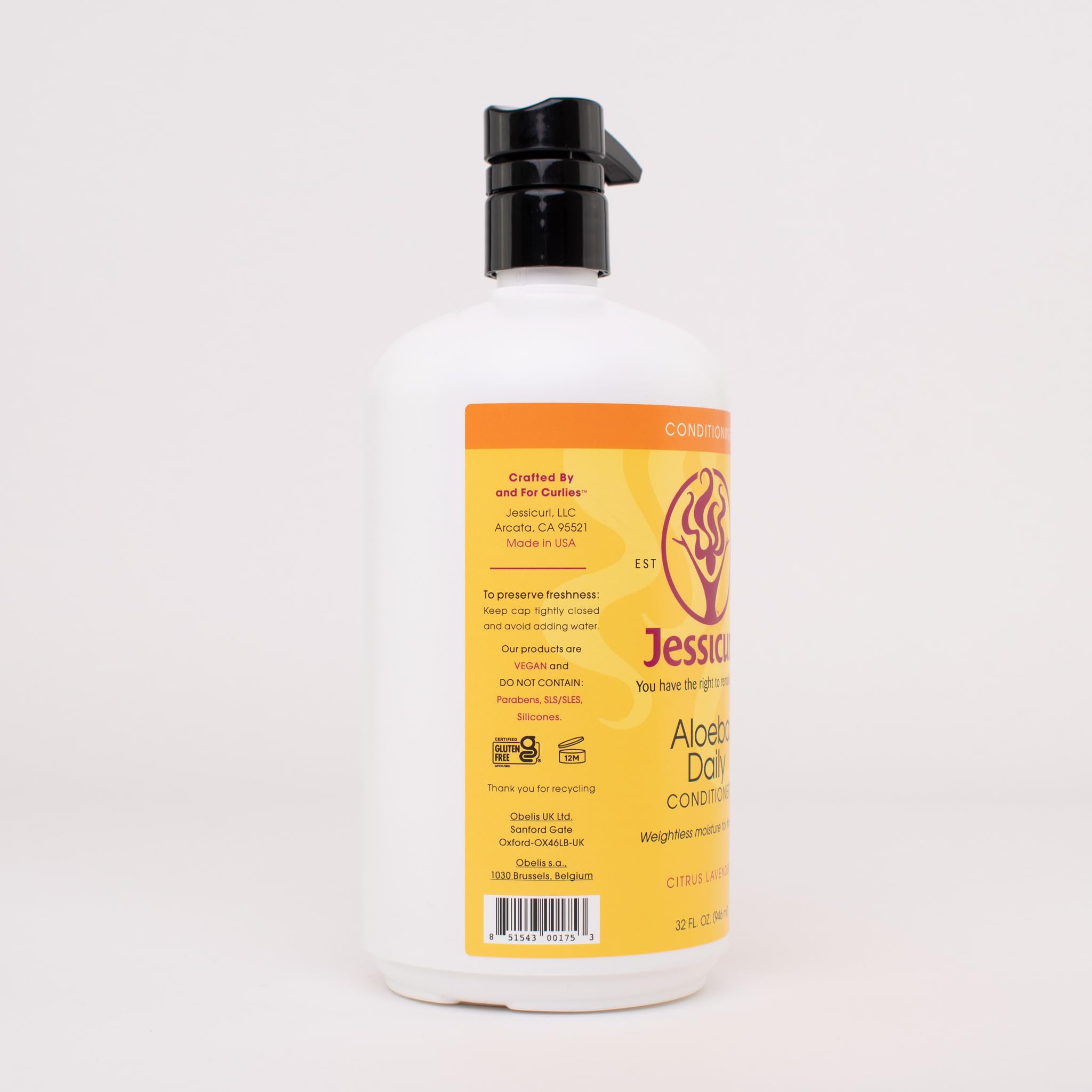 Aloeba as a leave-in conditioner for extra conditioning on fine hair.