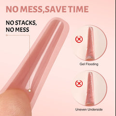 JEWHITENY 14 sizes nail form set enables quick fit for natural nails