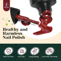 JEWHITENY 20 bright gel colors for nail art and seasonal looks