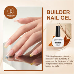 JEWHITENY step 1: prepare nails for gel application.