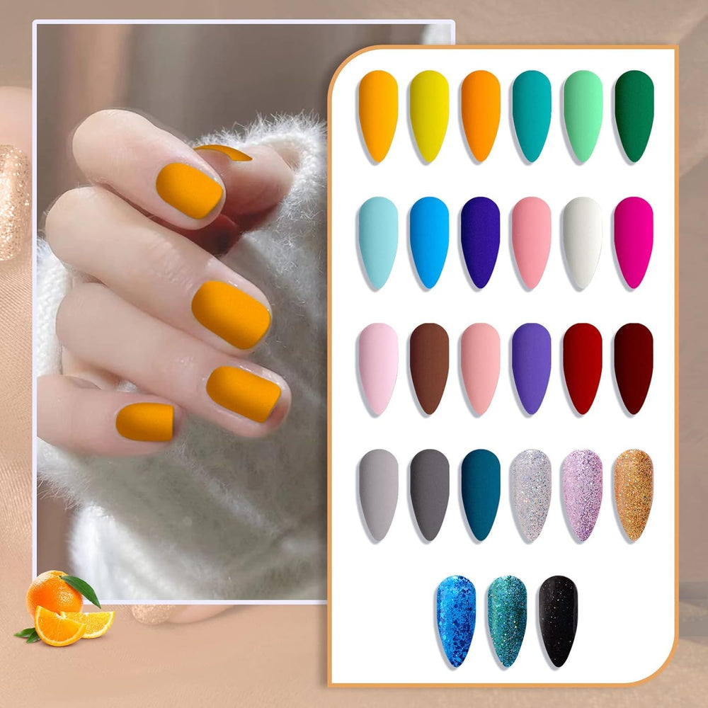 JEWHITENY gift box with gel nail polish kit, a perfect gift idea.