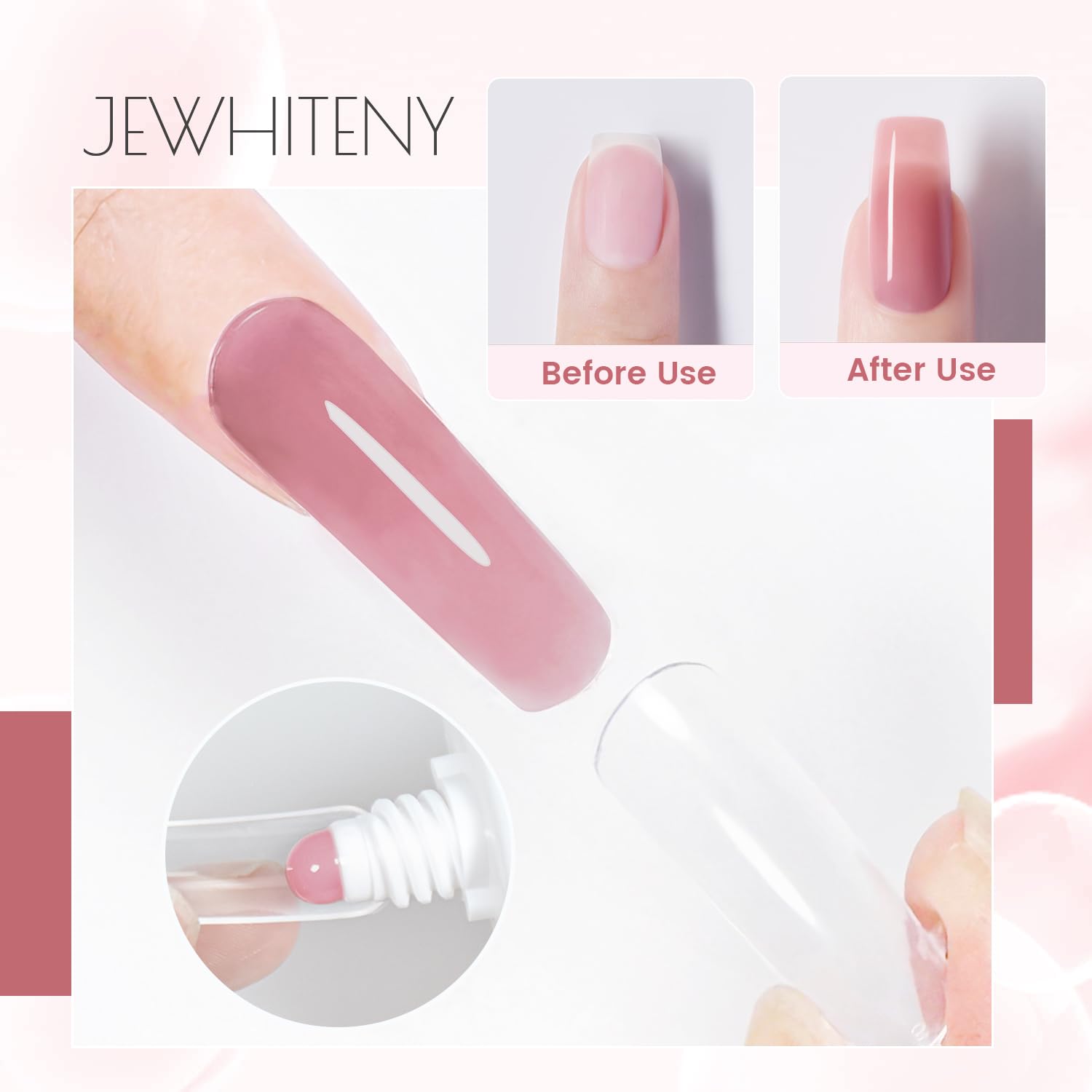 JEWHITENY pale pink design for stylish home salon results.