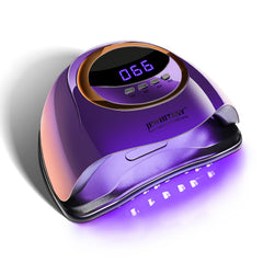 JEWHITENY Purple Fast UV Dryer front view showing quick gel curing capability